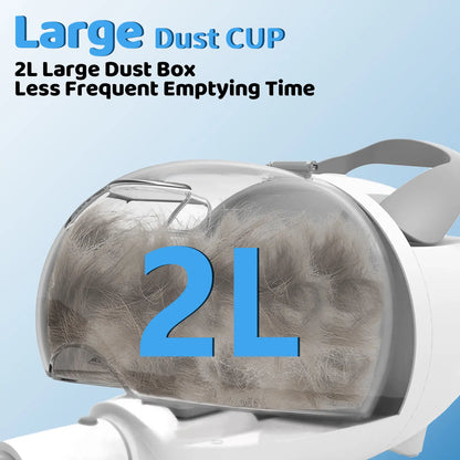 Revolutionize Your Pet Grooming with the Pawimood 5-In-1 Grooming Vacuum – Powerful 13000PA Suction, 2L Dust Capacity, and Complete Grooming Kit for Pet Owners!
